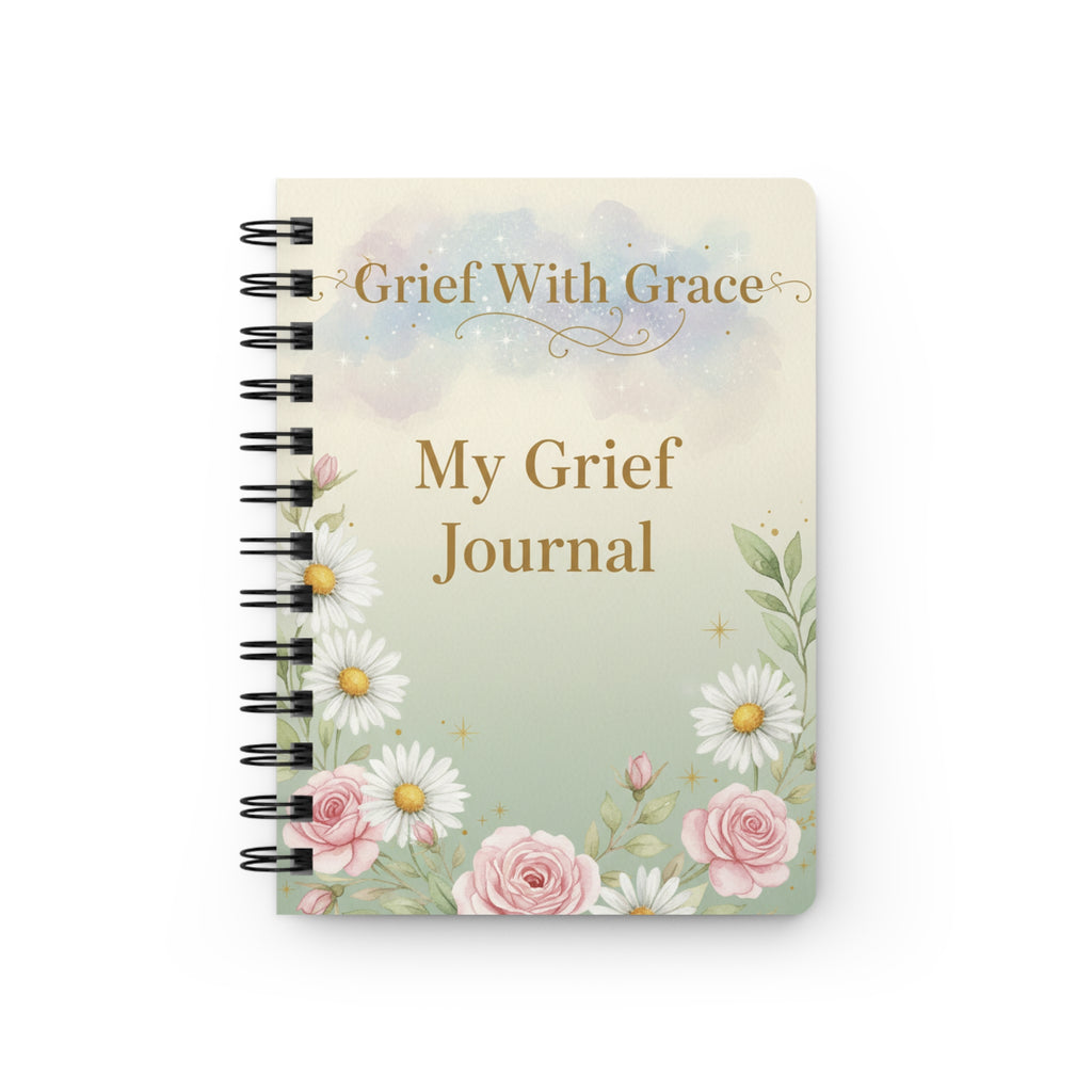 My Grief Journal — Spiral-Bound Comfort Journal (Grief With Grace)