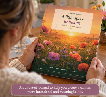A Little Space to Bloom – 10-Page Journal